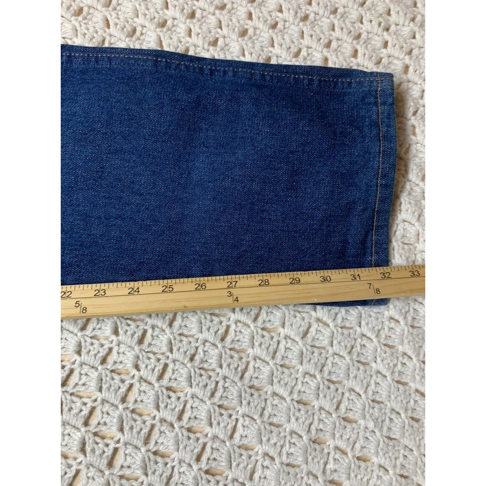 Wrangler High Rise Cowboy Cut Jeans - Dark Blue - Picture 9 of 12